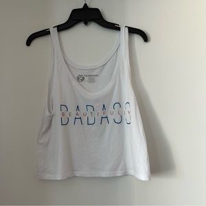 NWOT- Livesore Beautifully Badass Muscle Tank